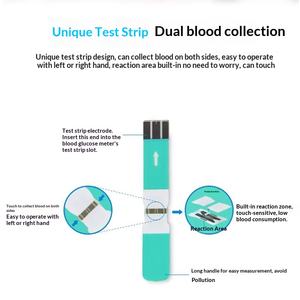 Tiras Reactivas para Glucómetro Yas GLM-73/GLS-73, Extracción <span class=keywords><strong>de</strong></span> Sangre con Bajo Nivel <span class=keywords><strong>de</strong></span> Dolor, Sin Código, Certificación CE, Funciona con Batería <span class=keywords><strong>de</strong></span> Litio Seca - Product Image 4