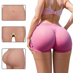 Gerçekçi erkek kadın silikon kalça pantolon yeni stil büyük kalça ve ganimet yüksek elastik Ladyboy külot için Ladyboy - Product Image 4