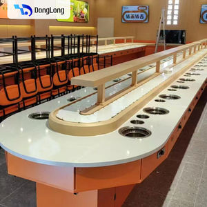 Système de convoyeur, bande transporteuse rotative pour sushis, équipement rotatif pour petits hot pots - Product Image 4