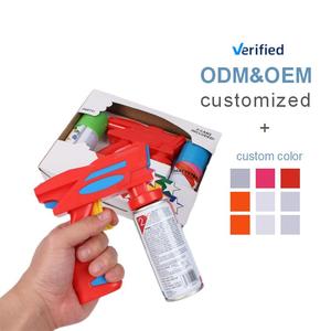 Crazy Birthday Party Holiday Celebration <span class=keywords><strong>Pistolet</strong></span> de pulvérisation coloré Silly String - Product Image 1