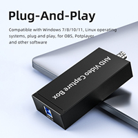 Carte de capture USB 3.0 sans pilote Unisheen UCAHD-1CH-USB portable professionnelle 1080P 30fps AHD vers USB