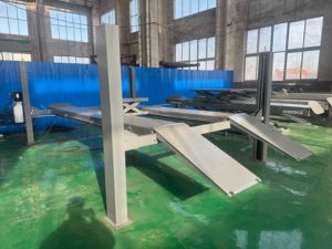 Elevador Hidráulico y Eléctrico de Cuatro Postes Xinyuan, Capacidad de 4 Toneladas, Altura de Elevación de 1700 mm, Garantía de 12 Meses, Personalizable Según se Necesite - Product Image 5