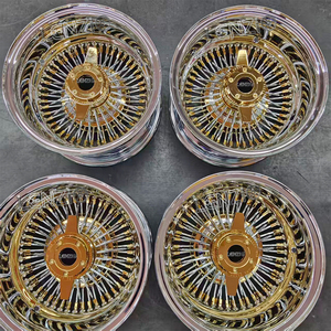 Precio de fábrica: Ruedas de 13/14 pulgadas, garantía de un año, doradas, plateadas, oro rosa - Product Image 3