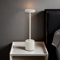 Lampe de camping rechargeable en métal en forme de I, style moderne, LED, contrôle tactile, lumière d'ambiance, veilleuse USB, Pat Pat Light