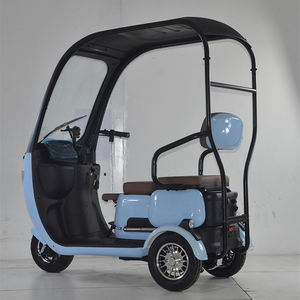 <span class=keywords><strong>Taxi</strong></span> électrique à 3 roues de haute qualité à vendre tricycle de cargaison électrique tricycle à double rangée de sièges pour adultes - Product Image 2