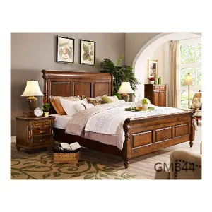 Goodwin Meubelfabriek Prijs Slaapkamer Klassieke Stijl Slaapkamer Set Kingsize Queen Bed Gmb44