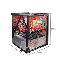 Machine de tir au basket en gros pour parcs de loisirs, machine d'entraînement au basket pour centres de jeux intérieurs