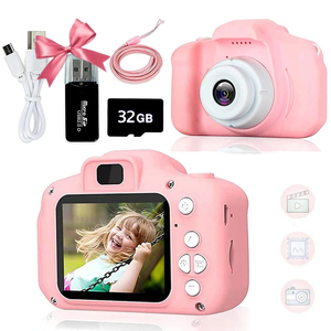 X200 Schattige Kinderen <span class=keywords><strong>Camera</strong></span> Kinderen Educatief Speelgoed Kinderen Baby Verjaardag Digitale <span class=keywords><strong>Camera</strong></span> 1080P Videocamera Met Gratis Cadeau Voor Meisje - Product Image 6