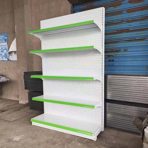 Xingye tienda a granel China estantes de exhibición supermercado ferreteria en general tienda de conveniencia estantes pegboard estante de estantería de metal - Product Image 1