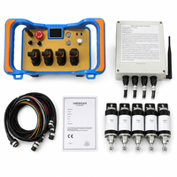 Control Remoto Inalámbrico Industrial para Grúa de Camión con Joysticks Proporcionales de 1-8 Canales