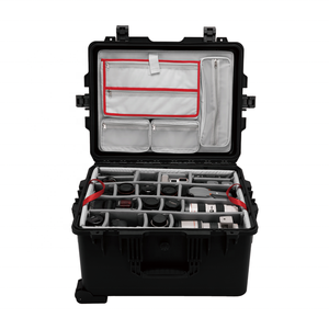 Étui rigide étanche personnalisé L215XH pour appareil photo, boîte à outils en plastique IP67 avec compartiment rembourré pour appareil photo <span class=keywords><strong>Canon</strong></span> EOS - Product Image 2