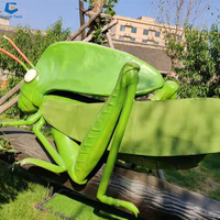 AI16 CE Insecte animatronique pour parc à thème, modèle animal robotique de simulation d'insecte grandeur nature
