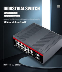 Commutateur industriel de réseau d'<span class=keywords><strong>Ethernet</strong></span> POE d'OEM/ODM 8*100Mbps et 2*100Mbps - Product Image 4