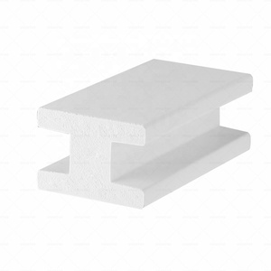 <strong>PVC</strong> Profile <strong>PVC</strong> 643 Stile 1 3/8" X 2" <strong>Trim</strong> and Moulding for <strong>Window</strong> Frame Wall Panel Roof Edge Home Decoration - Product Image 2