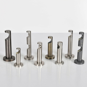 Sản phẩm mới Cửa Sổ Khung rèm, phần cứng nhôm <span class=keywords><strong>Curtain</strong></span> Rod chân đế, tự dính rèm Rod chủ - Product Image 1