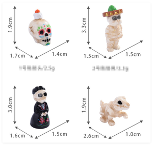 Carino 3D kawii kid kid toy pipistrelli ghost house cappello zucca <span class=keywords><strong>albero</strong></span> <span class=keywords><strong>del</strong></span> <span class=keywords><strong>male</strong></span> demone figura in miniatura resina halloween figura fornitore all'ingrosso - Product Image 2