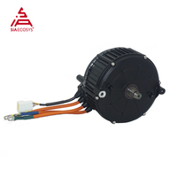 Moteur Central QS MOTOR QS165 V2 35H 5000W 72V 100KPH IPM PMSM avec Poulie à Courroie
