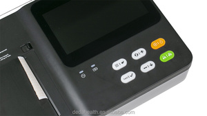 Le meilleur et le moins cher électrocardiographe médical DMSE01 à 3 canaux avec écran LCD couleur haute définition et grand angle de 7 pouces - Product Image 4