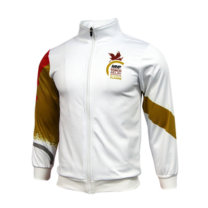 Jaket Bisbol Pria, Jaket Baseball Pria Desain Tracksuit Mode Bordir Logo Kustom - Product Image 5