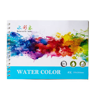 Tablette de dessin personnalisée de haute qualité, étiquette <span class=keywords><strong>A3</strong></span> A4 A5 <span class=keywords><strong>300g</strong></span>, pour enfant, croquis professionnel, peinture à l'eau, pad a4 - Product Image 2