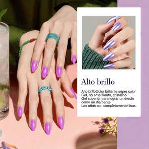 Lot de 12 vernis à ongles en gel GAOY, à retirer par trempage, durcissement UV LED, pour la création de motifs sur les ongles - Product Image 3