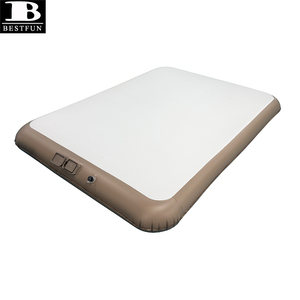 Colchón Inflable Resistente de Tamaño Queen con Bomba Integrada, Cama Inflable Portátil para el Hogar, Invitados, Campamentos y Viajes - Product Image 1