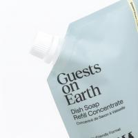 Sac de transport d'emballage liquide de recharge écologique personnalisé emballage de miel royal biodégradable recyclable pochette à bec verseur en papier kraft