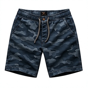 Shorts d'été décontractés pour hommes grande taille, respirants, écologiques, à carreaux, 100 % coton tissé, taille élastique, séchage rapide, pour activités de plein air - Product Image 4