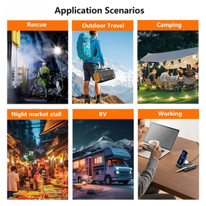 Banco de Energía Portátil LiFePO4 de 200W para Camping y Hogar, 220V, USB, MPPT, Onda Sinusoidal Modificada, Bluetooth, Iluminación LED, Ideal para Vacaciones <span class=keywords><strong>en</strong></span> Estados Unidos - Product Image 6