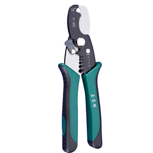 Anbaolu <b>Wire</b> <b>Stripper</b> 8-16 Awg Manual Cable Cutter Crimping Tool For Diy Wiring - Product Image 4