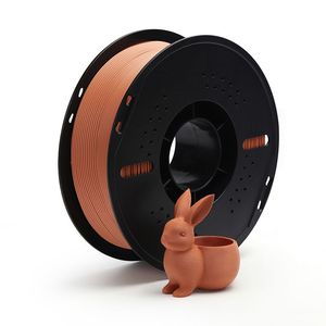 Filamento de madera PLA para impresión 3D, textura mate, materia prima de alta calidad, compatible con Bambu Lab y Creality, 1 kg, 1.75 mm - Product Image 1