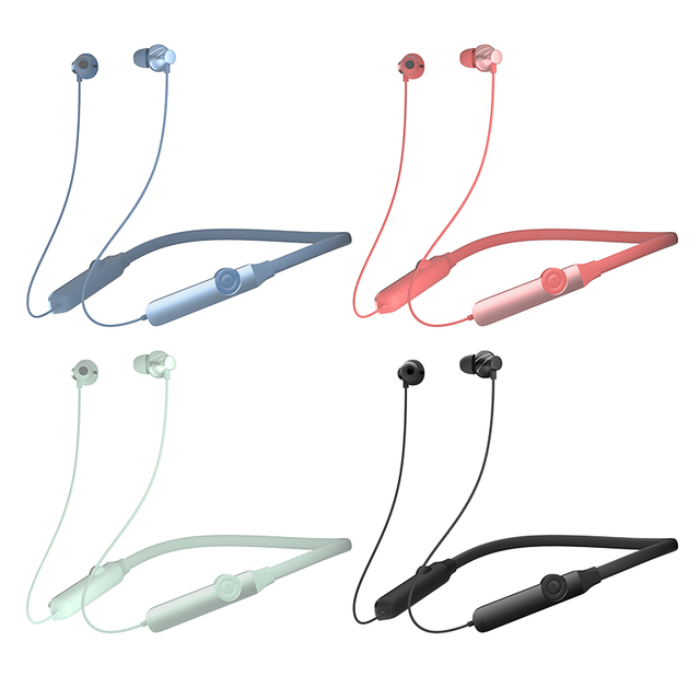 Lowest Price Neck Band Earphone Sports Neckband Magnetic Earbuds Wireless Headphones Headset for Gym Sports Retractable Earphone