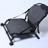 Sièges pliants pour kayak avec cadre en aluminium, sièges de bateau de pêche, chaises arrière pour canoë à vendre