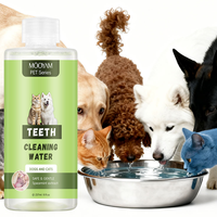 Spray de soins dentaires de luxe de marque privée pour chiens chat rafraîchit l'haleine lutte contre l'accumulation de tartre sans rinçage nettoyage des dents eau buccale