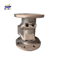 Services de fonderie industrielle de fonte de sable de grande taille sur mesure, fonderie de précision en fonte de sable métallique