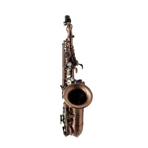 <span class=keywords><strong>Saxophone</strong></span> soprano SEASOUND OEM Vintage Red Curve Bell JYSS100VGRD, excellent son BB, style vintage, étui étanche - Product Image 5
