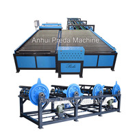Ligne de production de conduits d'air en forme de U de marque Preda, modèle 5, pour la fabrication de conduits d'air rectangulaires de 1300 mm, équipement de climatisation et de chauffage.