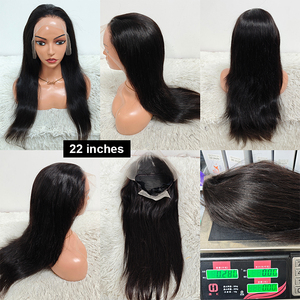 Promotion 78$ Letsfly 280% Density 10A Fuller Lace Frontal Wigs Straight Pre-plucked Hair Line 20-26 inches Natural Human Hair - Product Image 3