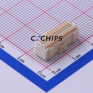 A1014WVA-S-2X15P Wire-to-Board Pin Header SMD,P=1mm Connector 2x15P 1mm Vertical Mount 30P - Product Image 2