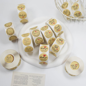Customized Self Adhesive <b>Sticker</b> Rolls Thank You <b>Stickers</b> Thank You for Supporting My Small Business <b>Sticker</b> - Product Image 2