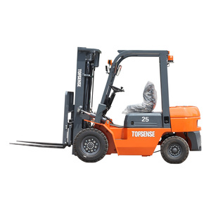 Carrello Elevatore Diesel da 2,5 Tonnellate (2500kg), Mini Muletto a Combustione Interna per Magazzino, Carretilla Elevadora - Product Image 5