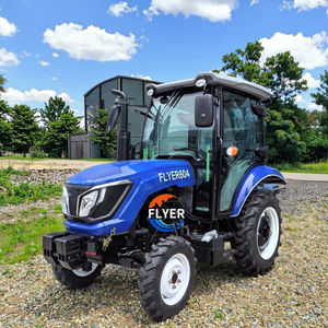 Tracteur à roues multimode 50 CV 4 roues motrices avec pompe à engrenages, transmission à 8 vitesses pour petites exploitations agricoles - Product Image 4