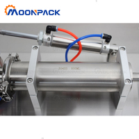 Machine de remplissage de G1WGD100-1000ml Moonpack Machine de remplissage de pâte liquide de chocolat de verre de lait de mascara de vernis à ongles de rouge à lèvres