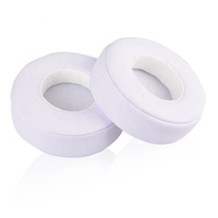 Coussinets d'oreille de remplacement en cuir protéiné et mousse à mémoire de forme pour casque BEATS Mixr - Couvre-oreilles doux et confortables