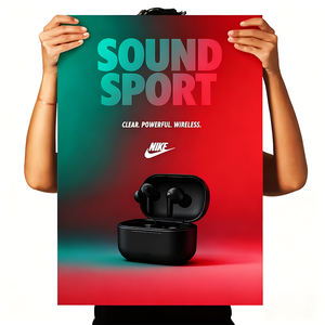 BIGIMAGE Art mural photo personnalisé durable et imperméable, impressions d'affiches autocollantes personnalisables, art déco encadré pour la décoration intérieure - Product Image 1