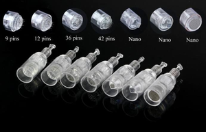 Derma <strong>Pen</strong> Microneedling Cartridge <strong>Ultima</strong> M5 M7 Blue Nano Micro Needle <strong>Pen</strong> Rechargeable Microneedling Needles Dermapen Cartridge - Product Image 5