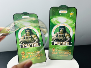 <span class=keywords><strong>Film</strong></span> trempé de protection d'écran en verre d'aluminium pour iPhone 11 Pro max, anti-empreintes digitales, anti-rayures, 9H - Product Image 3