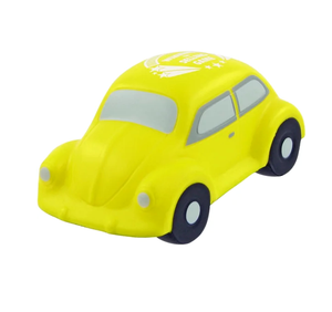 Custom Logo PU Yellow <strong>Beatle</strong> Car Stress Balls,Trade Show Giveaways Desk Ornaments,Children's Ball Toy,Promotional Items - Product Image 2