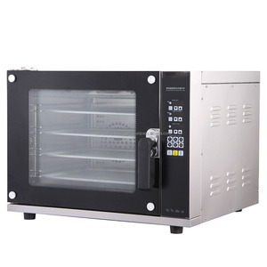 Horno de convección eléctrico automático de una sola cubierta, equipo de cocina para suministros de restaurante - Product Image 2