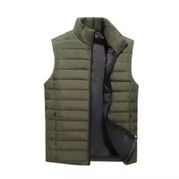 Gilet en duvet et coton pour homme, automne/hiver, gilet décontracté tendance pour homme